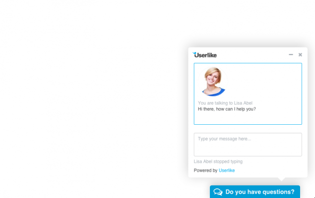 userlike-live-chat